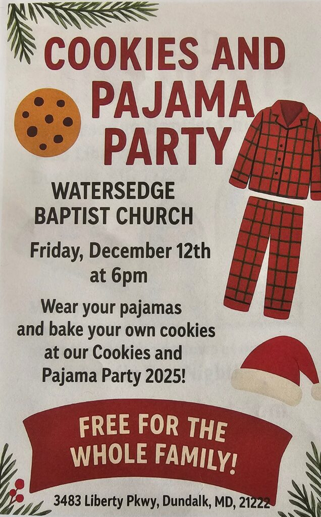 Cookies And Pajama Party